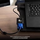 Xtech-Video Adapter HDMI male to VGA female Black XTC-363