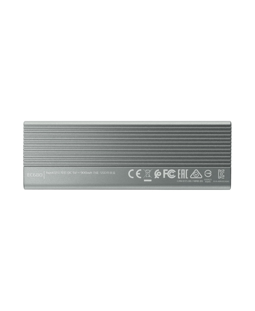 Enclosure M.2. ADATA para SSD PCIe a USB-C
