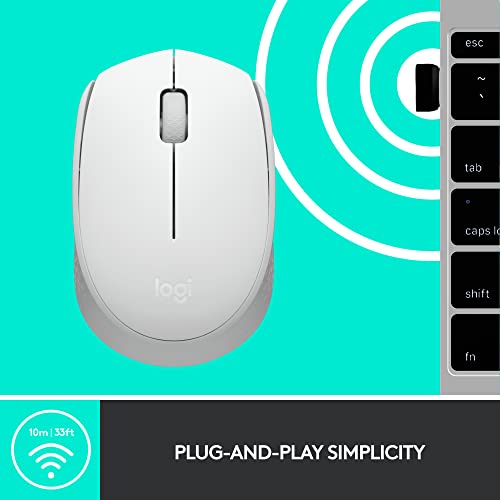 Logitech Mouse M170 Off white