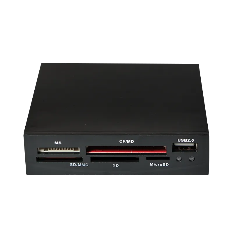 iMicro USB2.0 All-in-One Internal Card Reader - Black