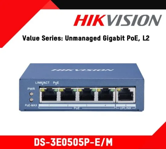 Unmanaged Gigabit PoE Archives - HIKVISION Authorized Distributor of Srilanka