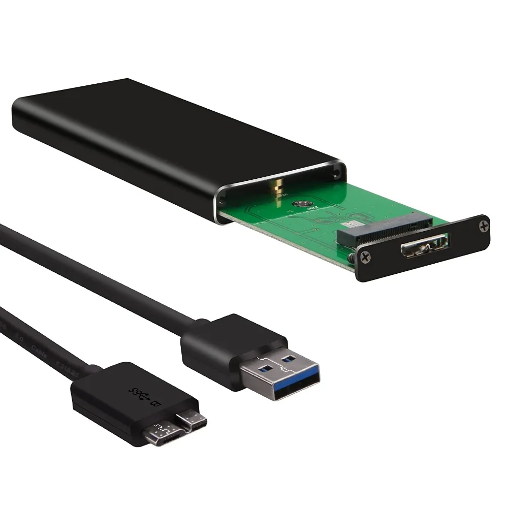 Unidad De Disco Duro SATA SSD Sata Enclosure, USB 3.0, Color Negro, ARG-AC-1036 Argom