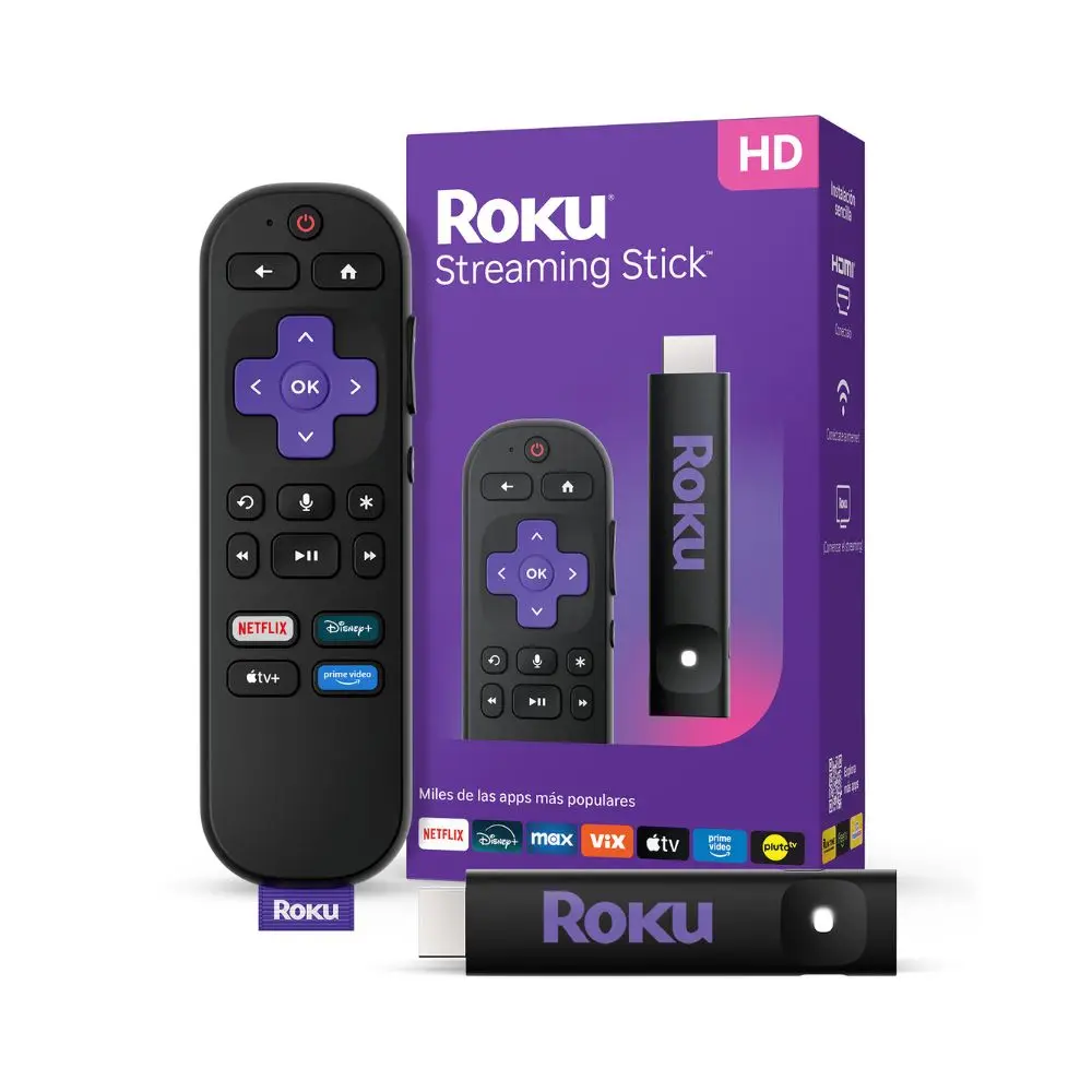 Reproductor de media Roku HD Streaming Stick