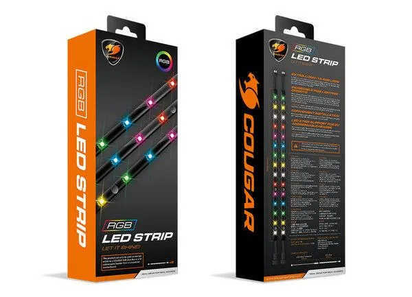 Tiras De Luces Led Cougar, Estilo RGB Strip