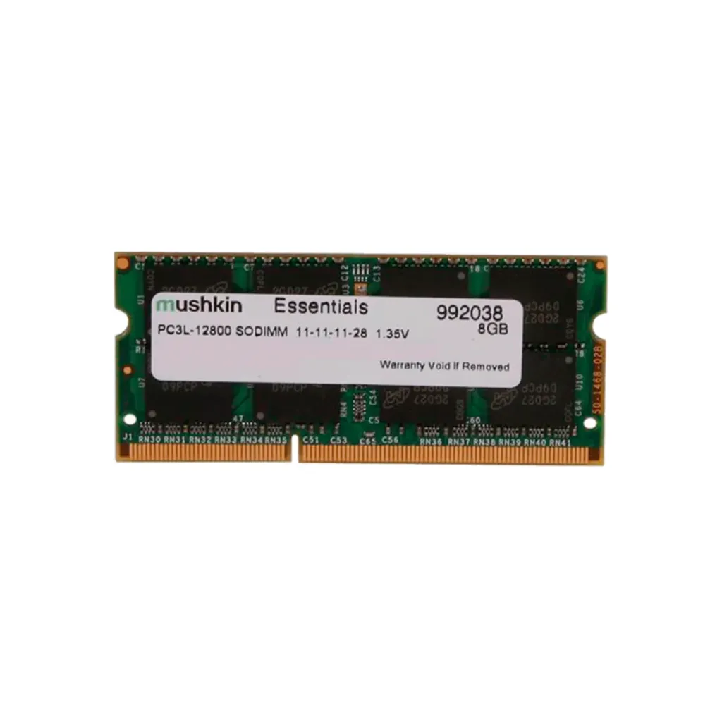 [992038] Memoria RAM DDR3L SODIMM 8GB Mushkin Essentials 1600MHz CL11