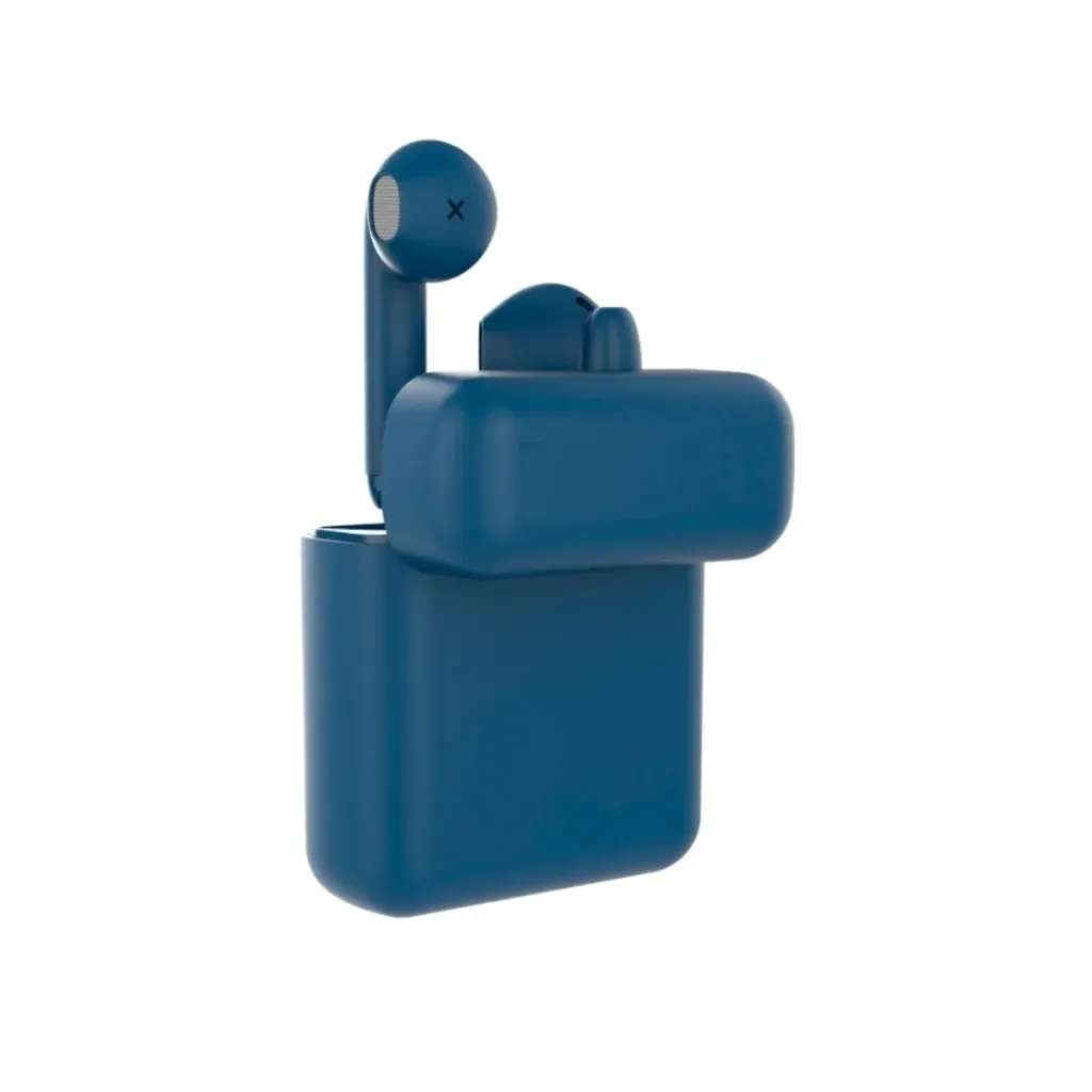 AUDIFONO KLIP XTREME BLUETOOTH TWIN TOUCH TWS AZUL KTE-010BL