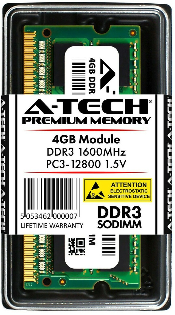 Memoria Ram DDR2 A-TECH duo pack 1GB