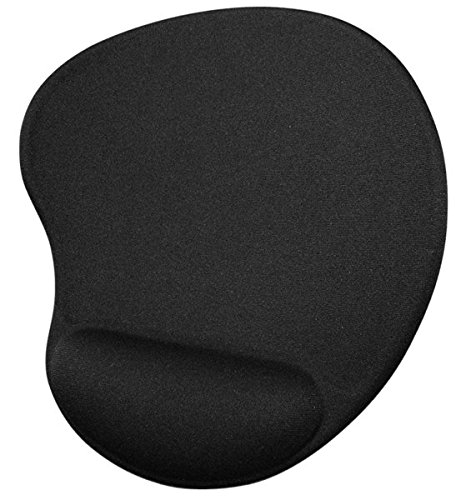 Klip Xtreme KMP-100 Gel Mouse Pad - Alfombrilla de ratón con apoyamuñecas - negro