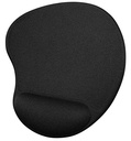 Klip Xtreme KMP-100 Gel Mouse Pad - Alfombrilla de ratón con apoyamuñecas - negro