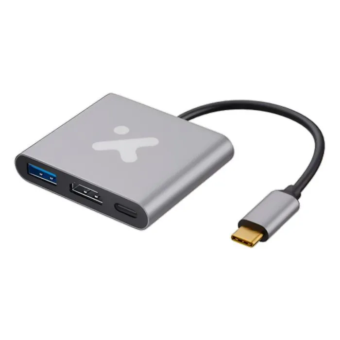 Xtech Adpt USB Type C m to HDMI f Type C f USB3.0 f -XTC- 566
