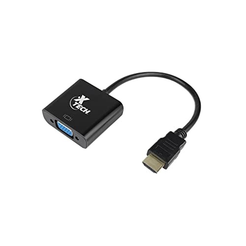 Xtech-Video Adapter HDMI male to VGA female Black XTC-363