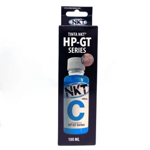 TINTA NKT CIAN PARA HP 100ML SERIE GT