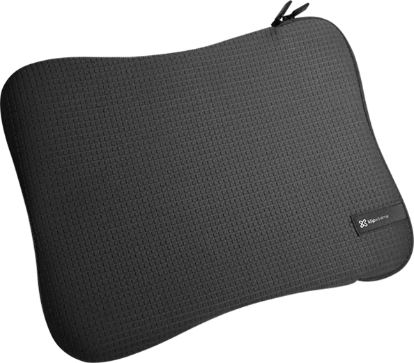 KlipX Texturized Laptop Sleeve KNS-310B up to 14.1" Black
