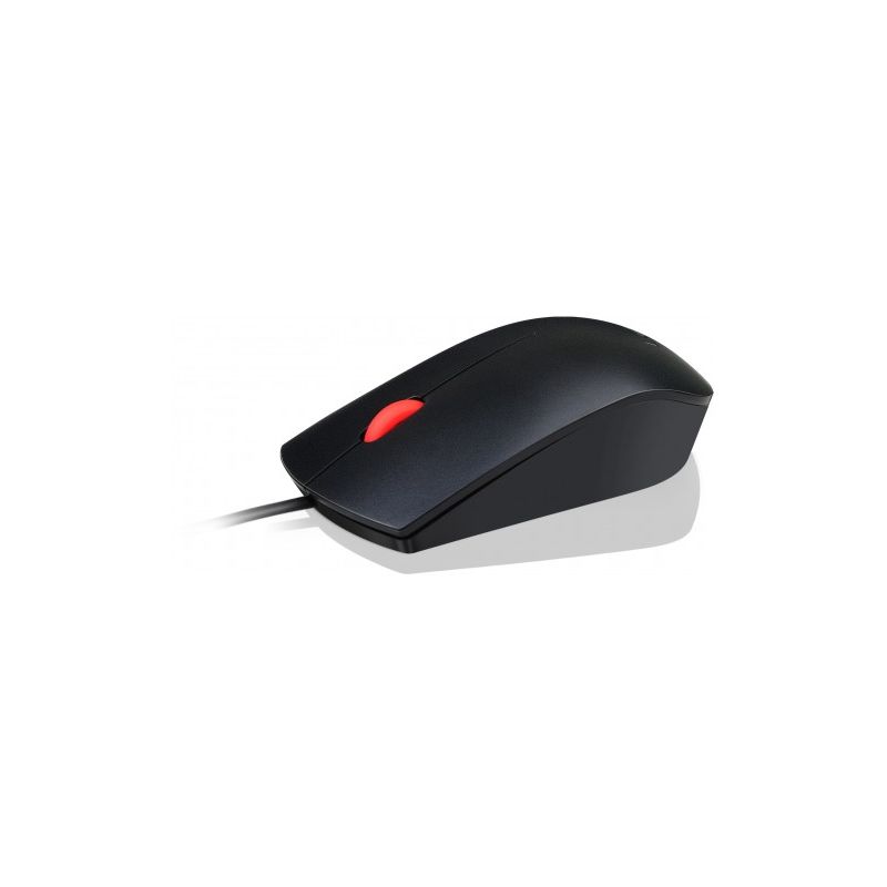 Lenovo Essential Optical Wired USB Mouse Black