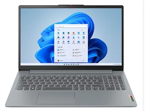 Laptop Lenovo, IdeaPad Slim 3, AMD Ryzen 5 7520U, 8GB, SSD 256GB, 15.6", W11 Home