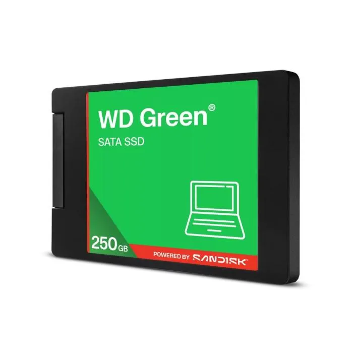 WD SSD Green 250GB 2.5 Int SATA 3D
