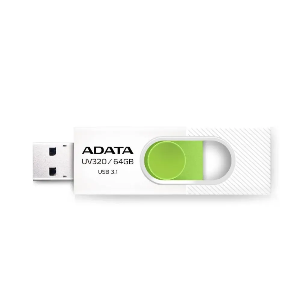 Memoria USB ADATA 64GB UV320 3.1 Blanco