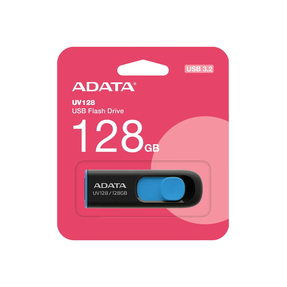 Memoria USB ADATA 128GB UV128 3.0 Azul