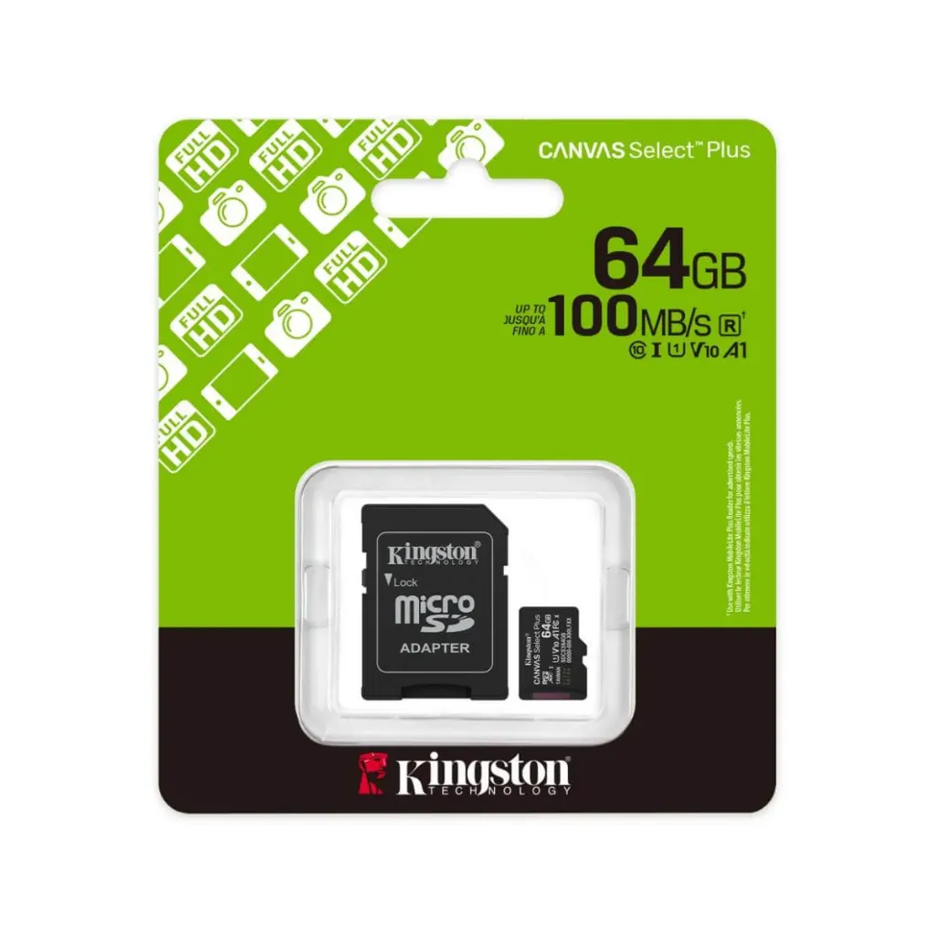 Memoria micro SD Kingston 64GB