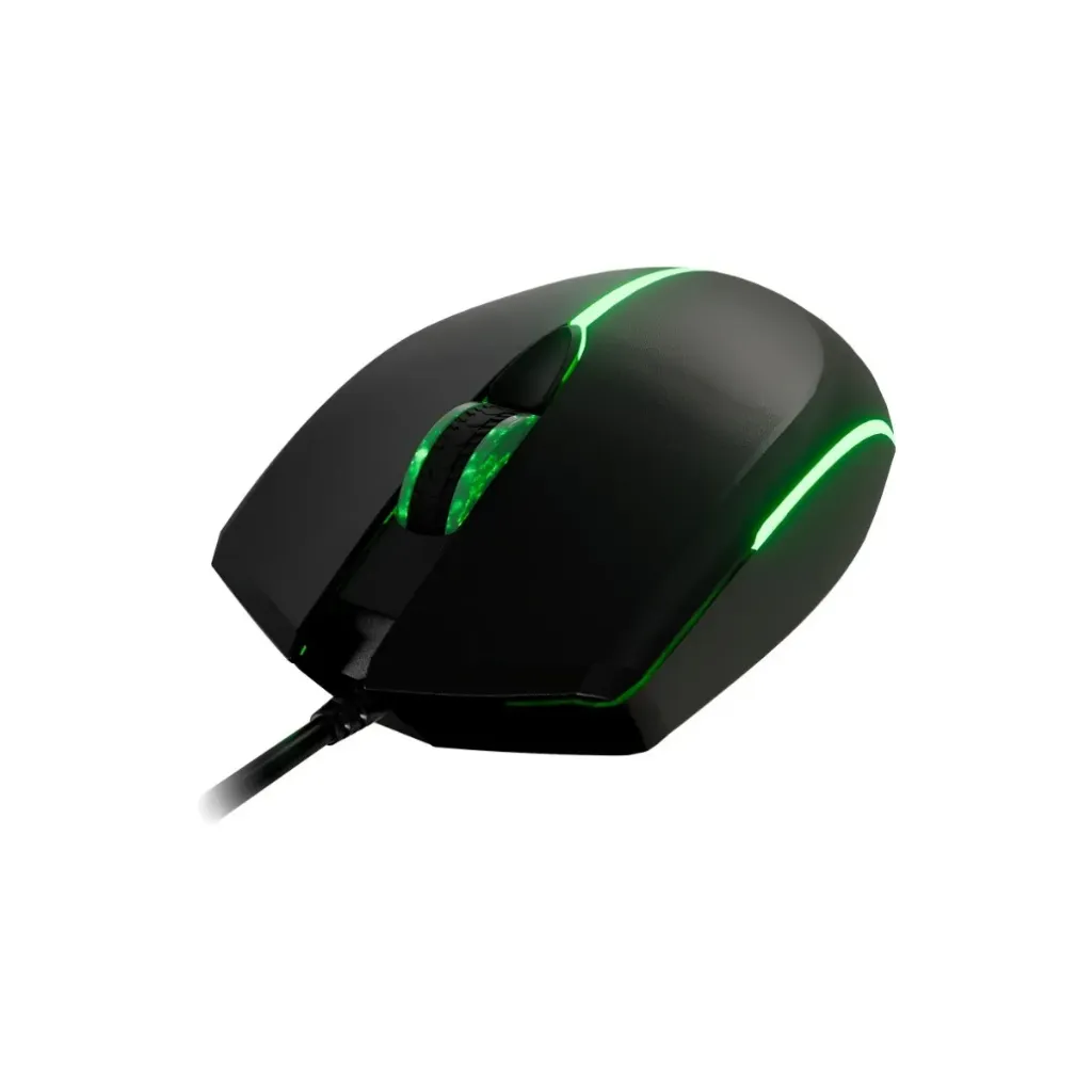 Xtech Mse Wired with light 4-button 2400dpi black XTM-218