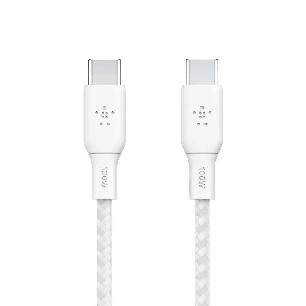 Belkin Cable BoostCharge USB-C to USB-C 1mts. White