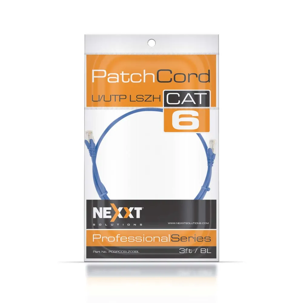 Nexxt Patch Cord Cat6 3Ft. BL 1