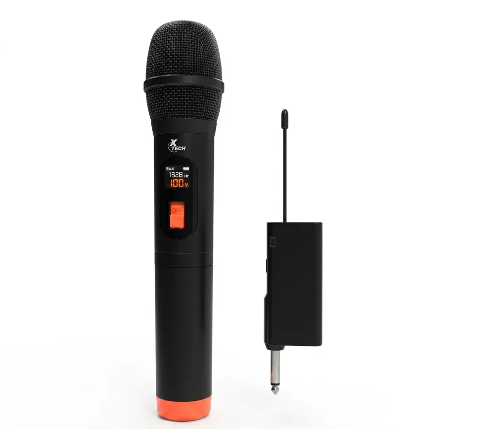 Micrófono Inalámbrico Xtech XTS-690: Sonido Profesional para Conferencias y Hogar.