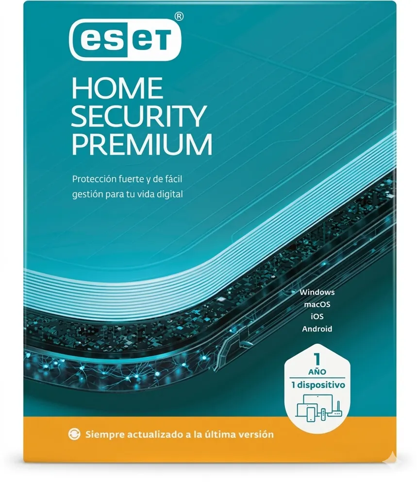 ESET Home Security Premium | Licencia de 1 Año para 1 PC (Código Digital) ESET Home Security Premium | Licencia de 1 Año para 1 PC (Código Digital)