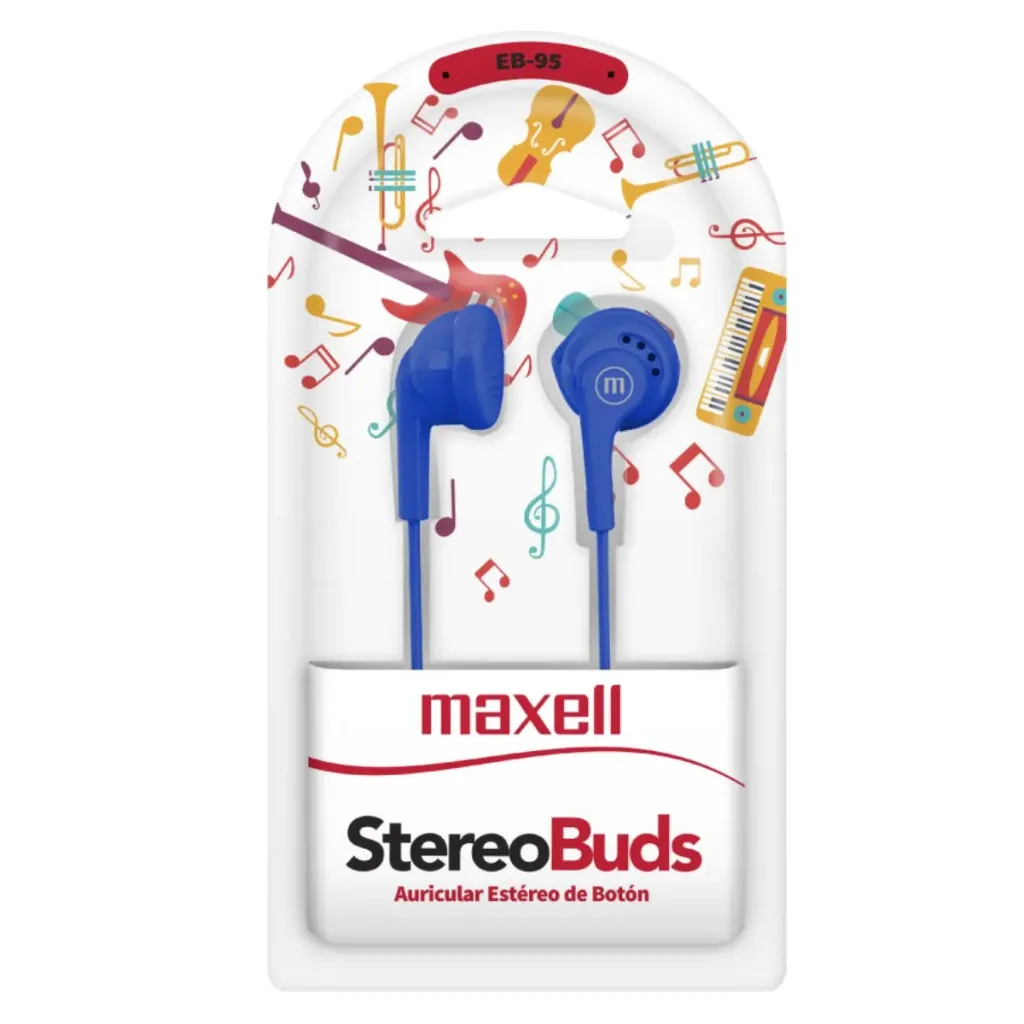 Audífonos Maxell Stereo Buds 3.5mm