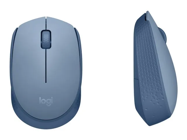 Logitech M170 Wireless Mouse Blue Grey Clamshell Version SAM