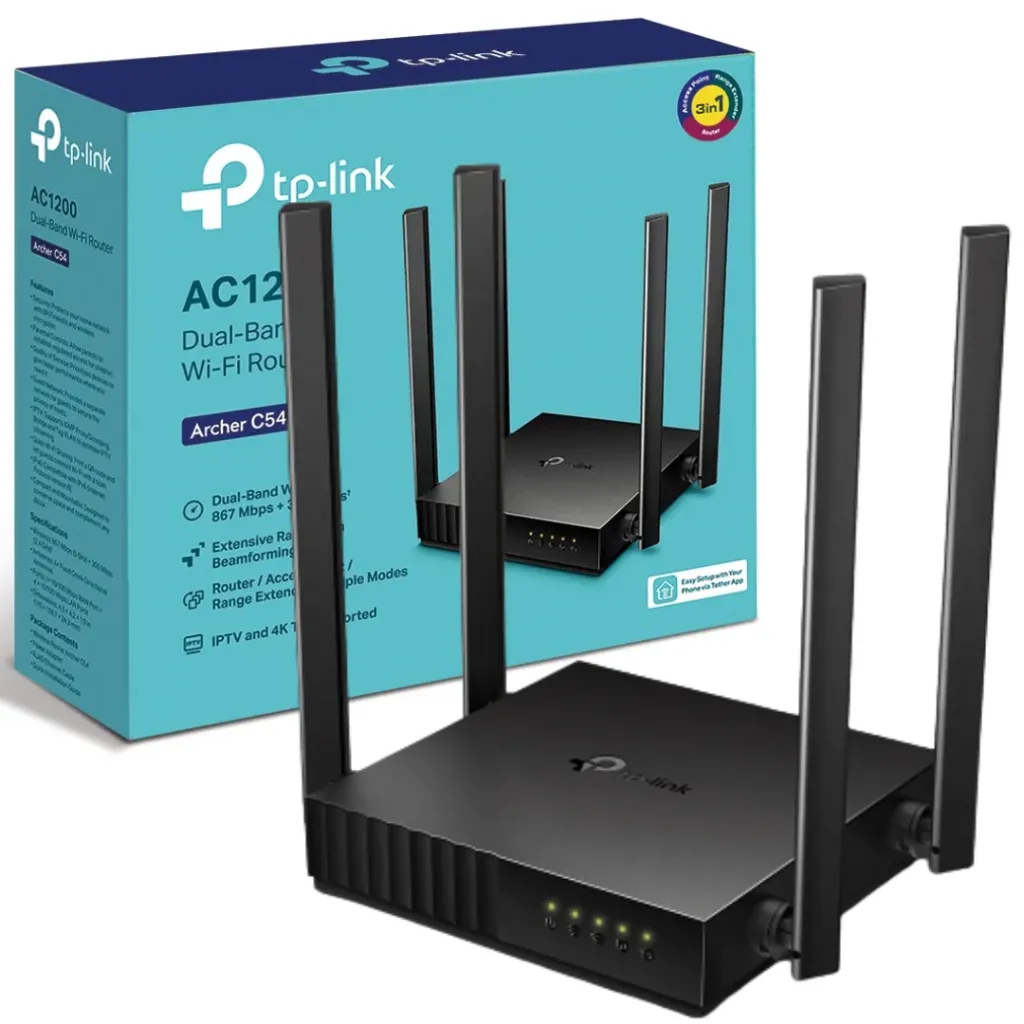 ROUTER TP-LINK Archer C50 Wireless router - 4-port switch - 802.1